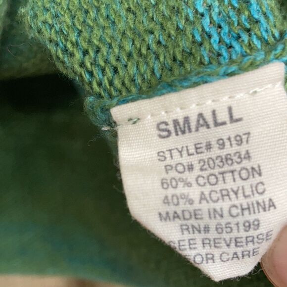 Loverock cotton blend turtleneck sweater top shirt sleeve - Picture 5 of 6